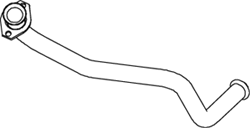 Tubo de escape DINEX 66113