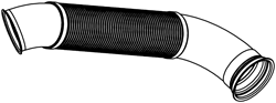 Tubo de escape DINEX 67125