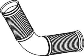 Tubo de escape DINEX 68032