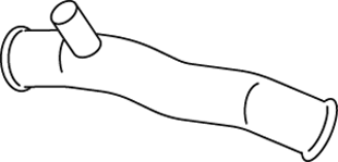 Tubo de escape DINEX 68258
