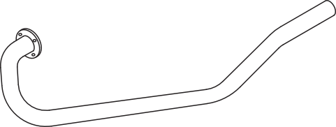 Tubo de escape DINEX 80137