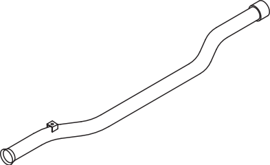 Tubo de escape DINEX 80256