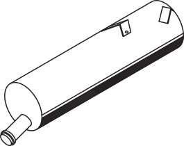 Silenciador central/posterior DINEX 80317