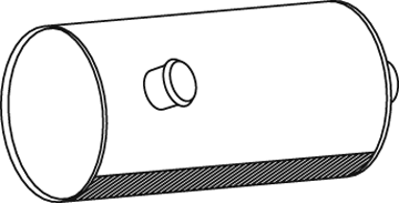 Silenciador central/posterior DINEX 80364