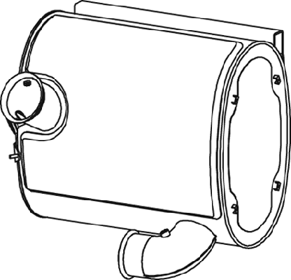 Silenciador posterior DINEX 80423