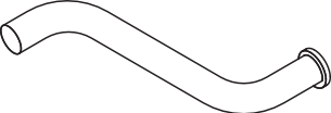 Tubo de escape DINEX 80651