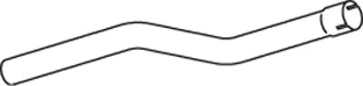 Tubo de escape DINEX 80782