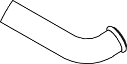 Tubo de escape DINEX 82185