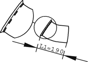Tubo de escape DINEX 82206