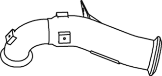 Tubo de escape DINEX 82228