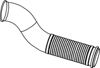 Tubo de escape DINEX 82238