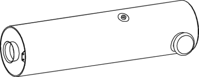 Silenciador central/posterior DINEX 82422