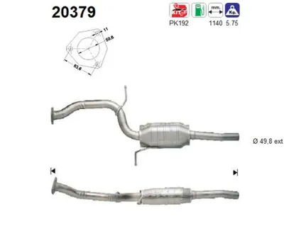 Catalizador Ford GALAXY I