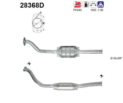 Catalizador Peugeot 306 Hatchback · Peugeot 306 · Peugeot 306 Break