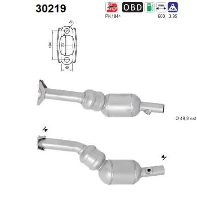 Catalizador Renault MEGANE CC · Renault MEGANE III Hatchback · Renault MEGANE III Coupe
