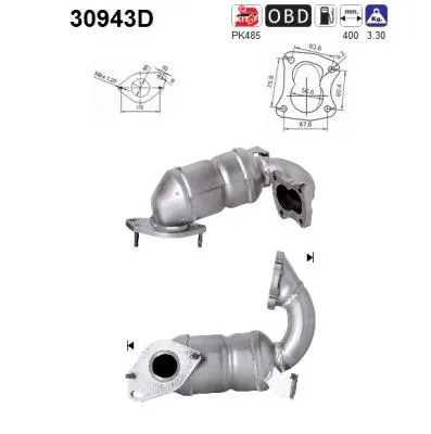 Catalizador Renault CLIO II · Renault KANGOO · Renault KANGOO Express