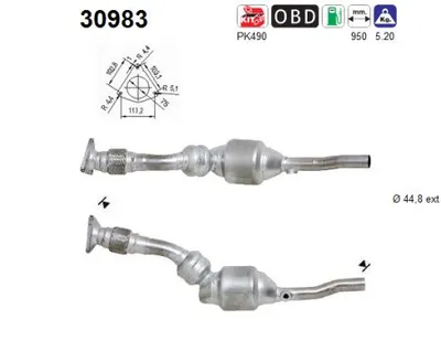 Catalizador Renault LAGUNA II · Renault LAGUNA II Grandtour