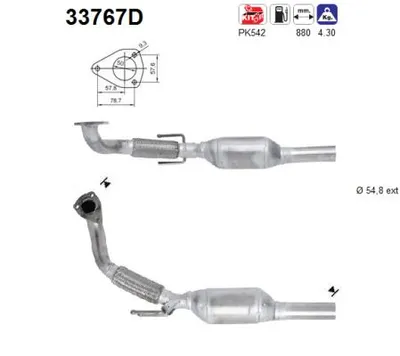 Catalizador Seat IBIZA II · Seat CORDOBA · Seat CORDOBA Vario