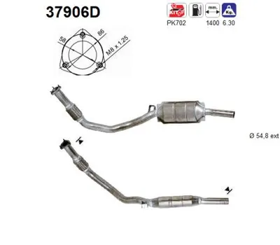 Catalizador Audi A6 C5 · Audi A4 B5 · Audi A4 B5 Avant