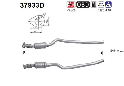 Catalizador Vw PASSAT B5.5 · Vw PASSAT B5.5 Variant