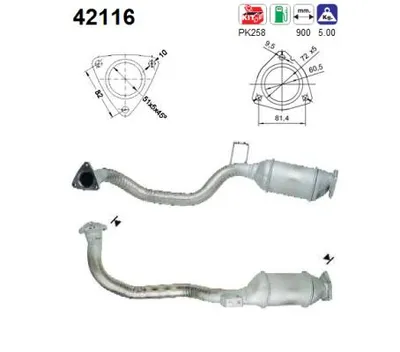 Catalizador Audi COUPE B3 · Audi 80 B4 Saloon · Audi 80 B4 Avant