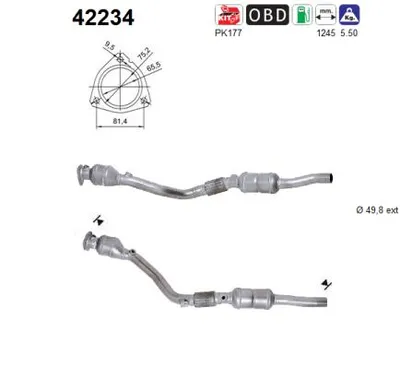 Catalizador Audi A6 C5 · Audi A6 C5 Avant