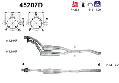 Catalizador Bmw 5 · Bmw 5 Touring