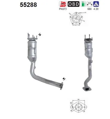 Catalizador Fiat BRAVA · Fiat BRAVO I