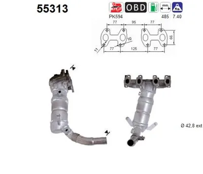 Catalizador Fiat PANDA · Fiat PANDA Hatchback Van