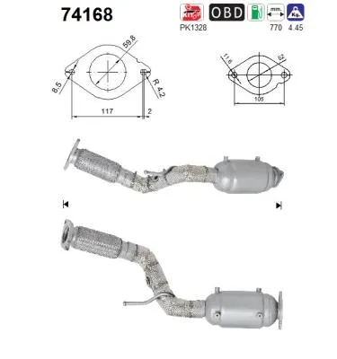 Catalizador Nissan QASHQAI II