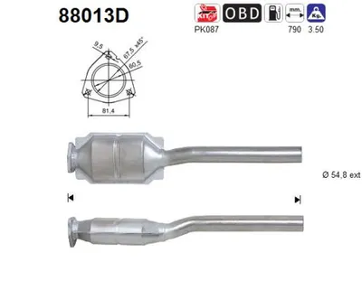Catalizador Vw BORA Variant · Vw BORA I · Vw GOLF IV Variant