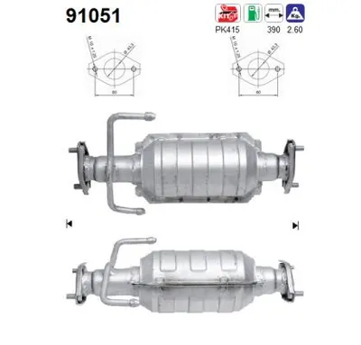 Catalizador Suzuki ALTO IV