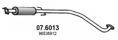 silenciador del medio Mitsubishi PAJERO SPORT I · Chevrolet AVEO / KALOS Saloon · Chevrolet AVEO / KALOS Hatchback