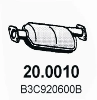 Catalizador Mazda 121 I · Mazda 121 II