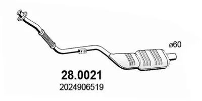 Catalizador Mercedes-Benz C-CLASS · Mercedes-Benz C-CLASS T-Model