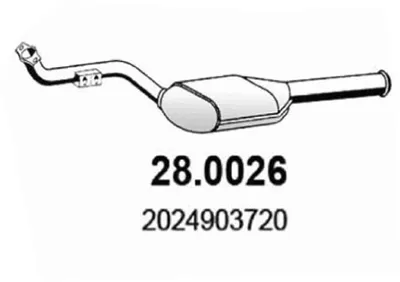 Catalizador Mercedes-Benz C-CLASS · Mercedes-Benz C-CLASS T-Model