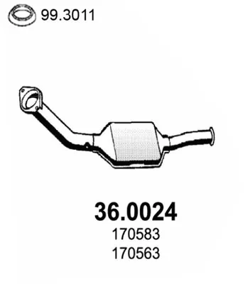 Catalizador Peugeot 306 Hatchback · Peugeot 306 · Peugeot 306 Break
