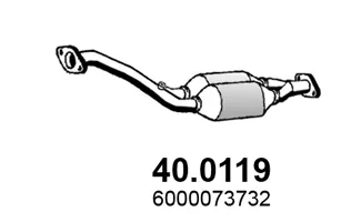 Catalizador Renault CLIO II