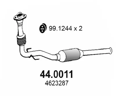 Catalizador Saab 9-3