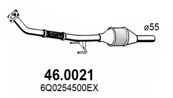 Catalizador Seat IBIZA III · Seat CORDOBA · Skoda FABIA I
