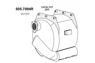 Catalizador ASSO 505.7094R