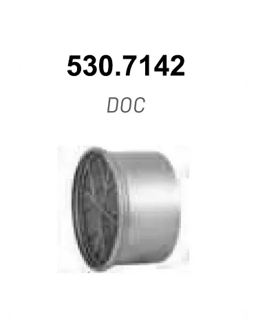 Filtro de partículas ASSO 530.7142