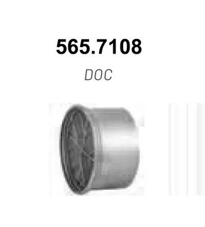 Filtro de partículas ASSO 565.7108
