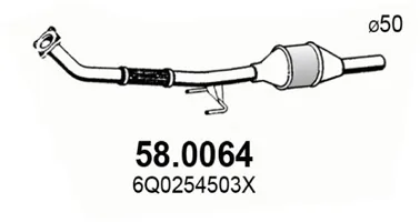Catalizador Seat IBIZA III · Seat CORDOBA · Seat IBIZA IV