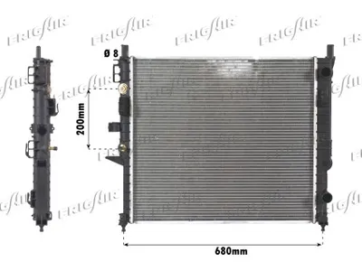 Radiador, refrigeración del motor Mercedes-Benz M-CLASS