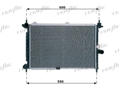 Radiador, refrigeración del motor Opel ASTRA F Saloon · Opel ASTRA F Hatchback · Vauxhall ASTRA Mk III Hatchback