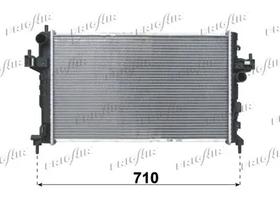 Radiador, refrigeración del motor Opel CORSA C · Vauxhall CORSA Mk II · Vauxhall CORSAVAN Mk II Hatchback Van