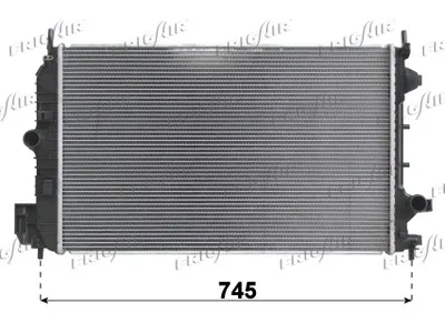 Radiador, refrigeración del motor Opel VECTRA C · Opel VECTRA C GTS · Vauxhall VECTRA Mk II