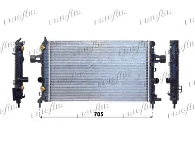 Radiador, refrigeración del motor Opel ASTRA H · Opel ASTRA H Estate · Opel ASTRA H GTC