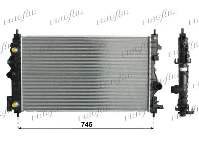 Radiador, refrigeración del motor Chevrolet CRUZE · Opel ASTRA J · Vauxhall ASTRA Mk VI